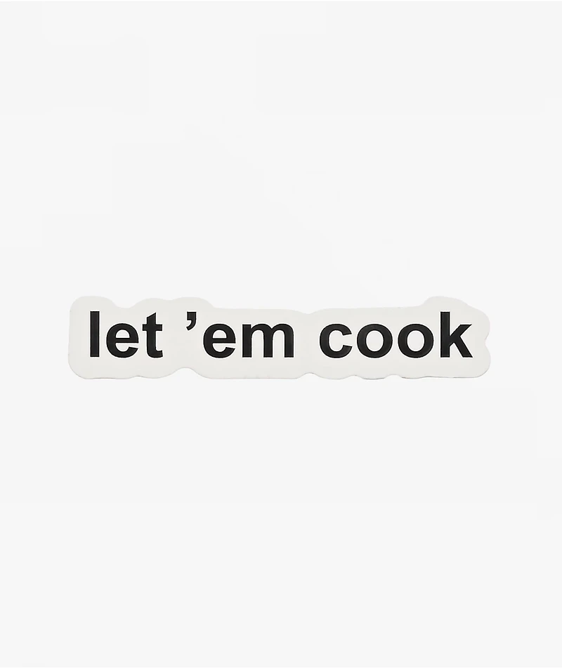 A.LAB Let Them Cook Sticker