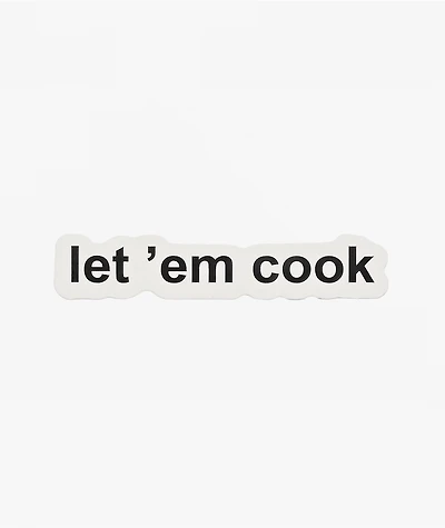 A.LAB Let Them Cook Sticker