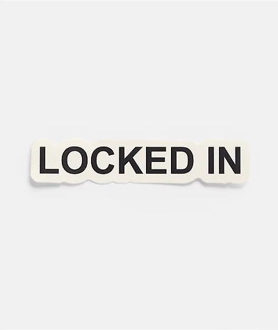 A.LAB Locked In Sticker