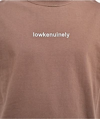 A.LAB Lowkenuinely Brown T-Shirt