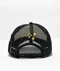A.LAB Lucky Black Trucker Hat