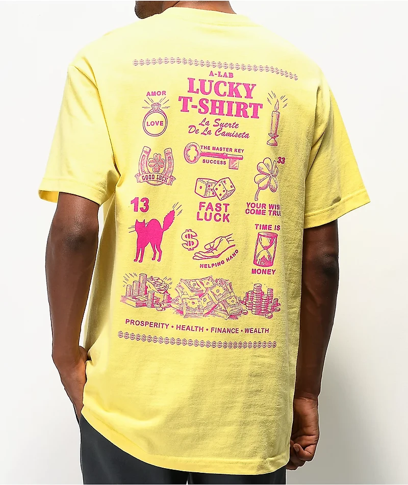 A.LAB Lucky Yellow T-Shirt