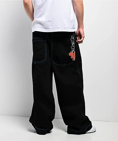 A.LAB Mega After Hours Black & Blue Jeans
