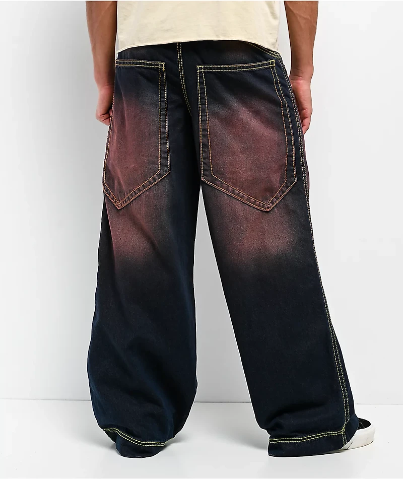 A.LAB Mega Hydrate Glow Pink Wash Dark Blue Jeans