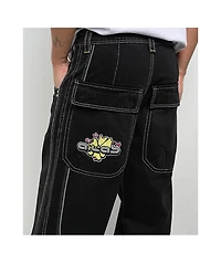 A.LAB Mega Piped Black Jeans