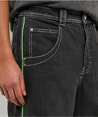 A.LAB Mega Piped Overheat Grey Jeans