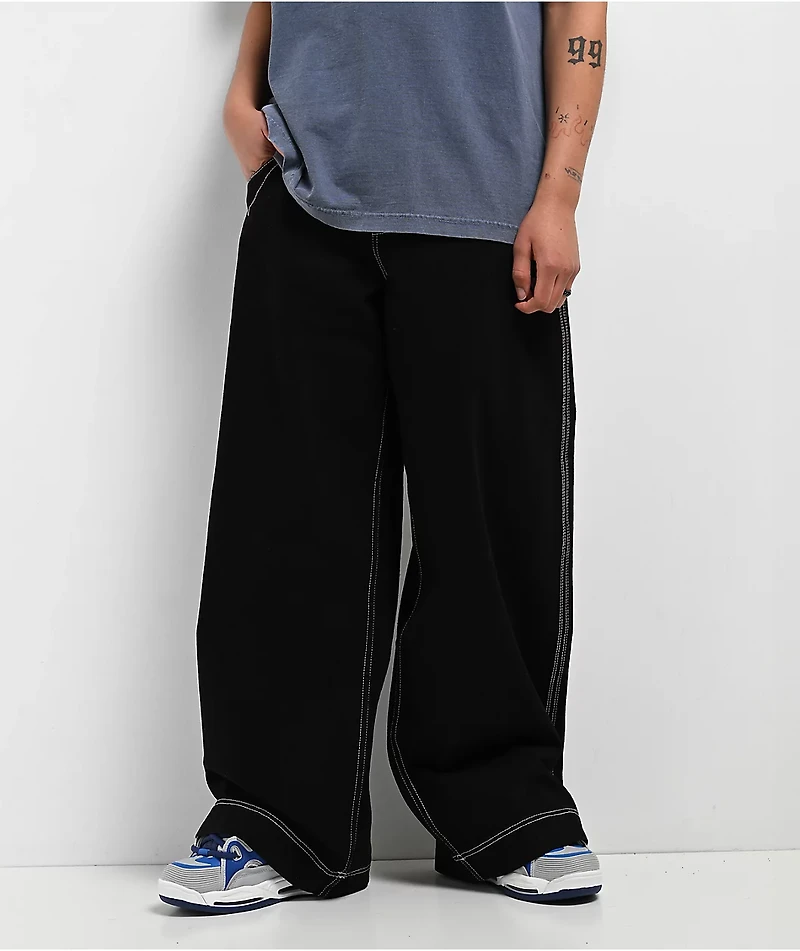 A.LAB Mega Rave Black Jeans