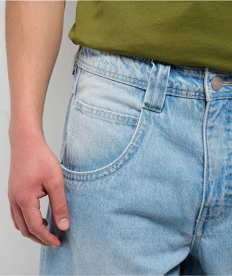 A.LAB Mega Rave Light Blue Wash Jeans