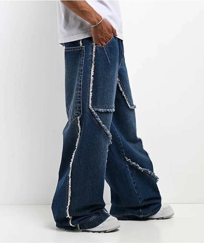 A.LAB Mega Star Exposed Indigo Jeans