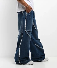 A.LAB Mega Star Exposed Indigo Jeans