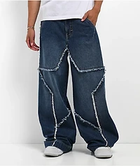 A.LAB Mega Star Exposed Indigo Jeans