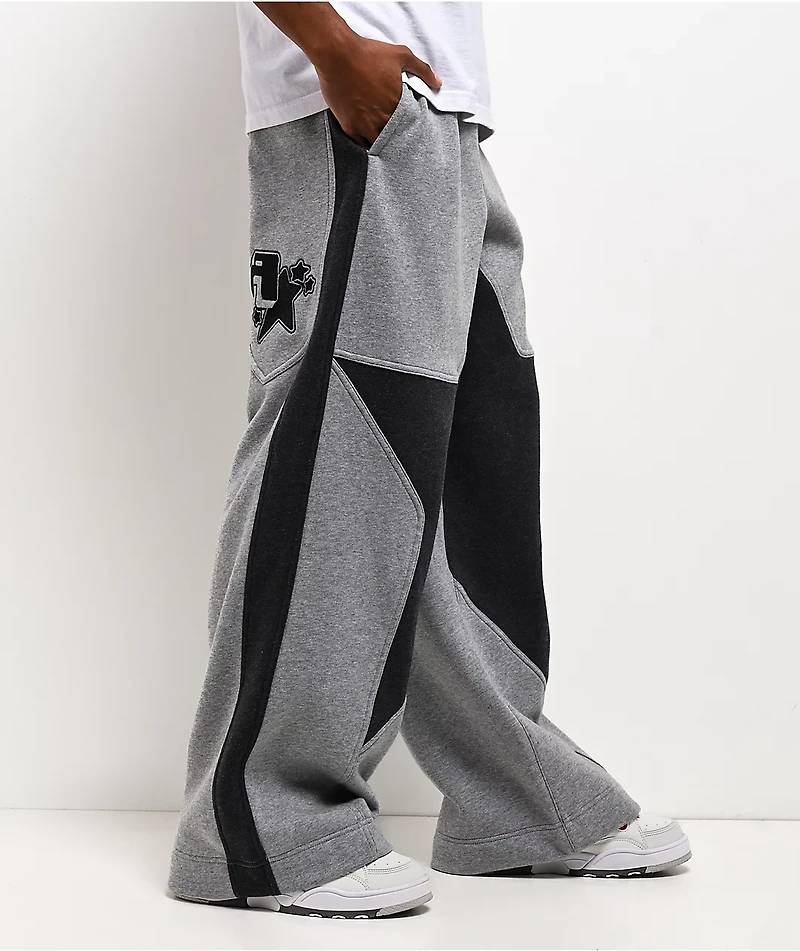 A.LAB Mega Star Grey Sweatpants