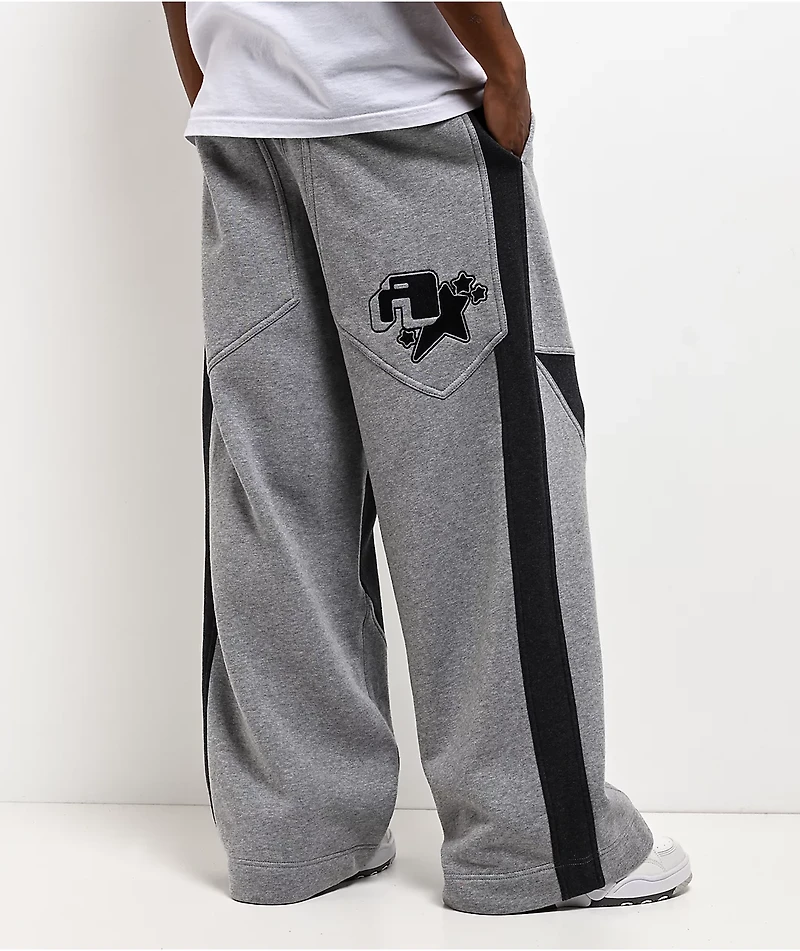 A.LAB Mega Star Grey Sweatpants