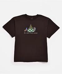 A.LAB Monkey On A Date Brown T-Shirt