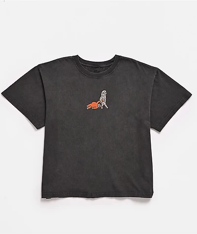 A.LAB Monkey Walk Grey Wash T-Shirt