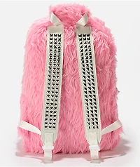 A.LAB Monster Pink Shag Backpack