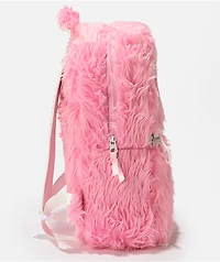 A.LAB Monster Pink Shag Backpack