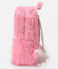 A.LAB Monster Pink Shag Backpack