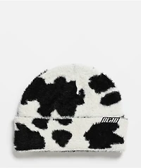 A.LAB Moovin On White Shag Beanie