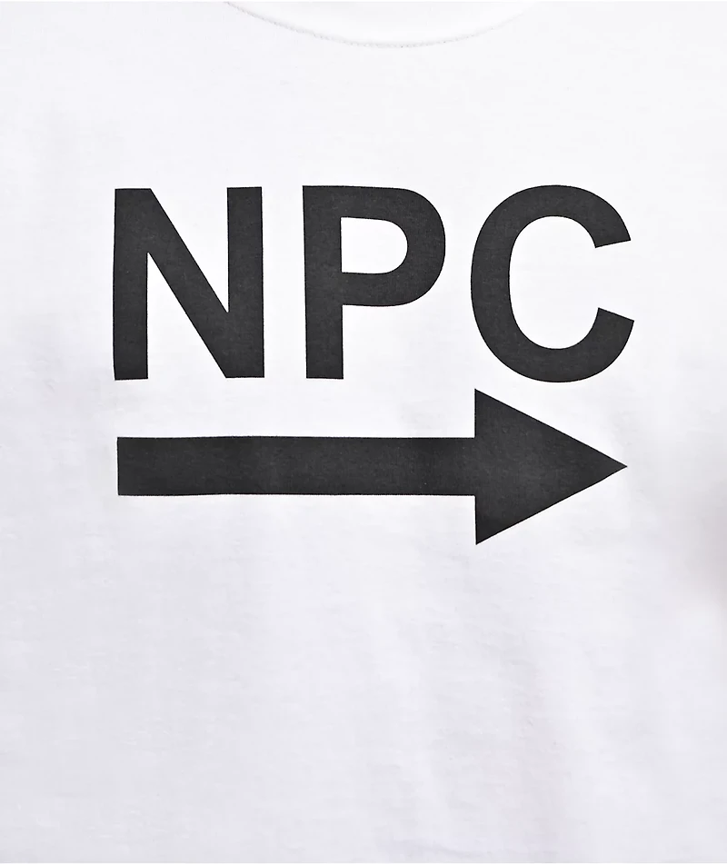 A.LAB Non-Playable Character White T-Shirt