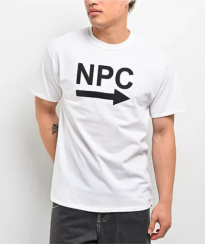 A.LAB Non-Playable Character White T-Shirt