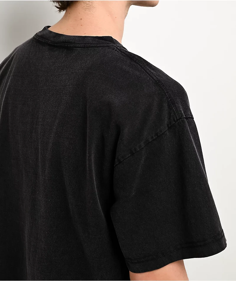 A.LAB Nothing Can Black Wash T-Shirt