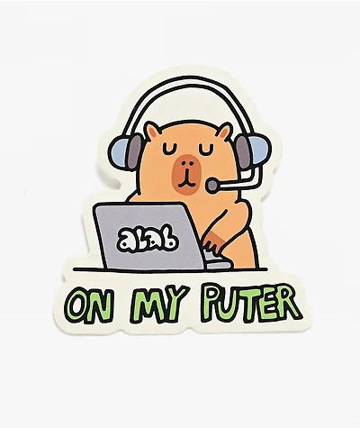 A.LAB On My Puter Sticker