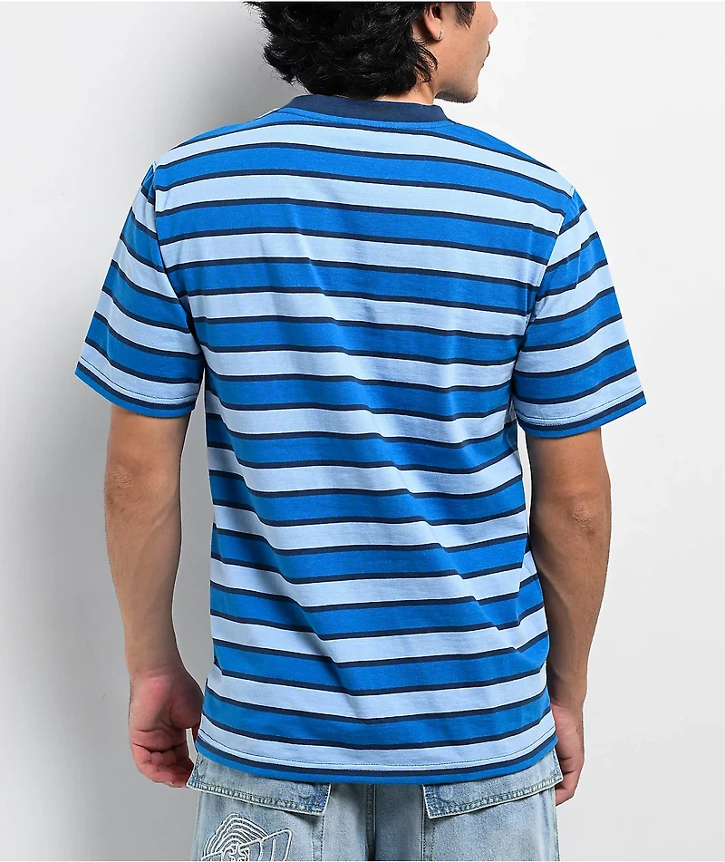 A.LAB Party Stripe Blue T-Shirt