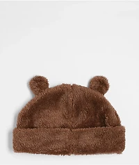 A.LAB Plushy Bear Brown Beanie