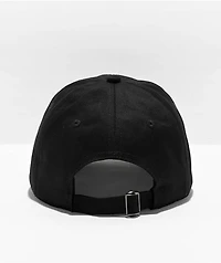 A.LAB Plushy Black Strapback Hat