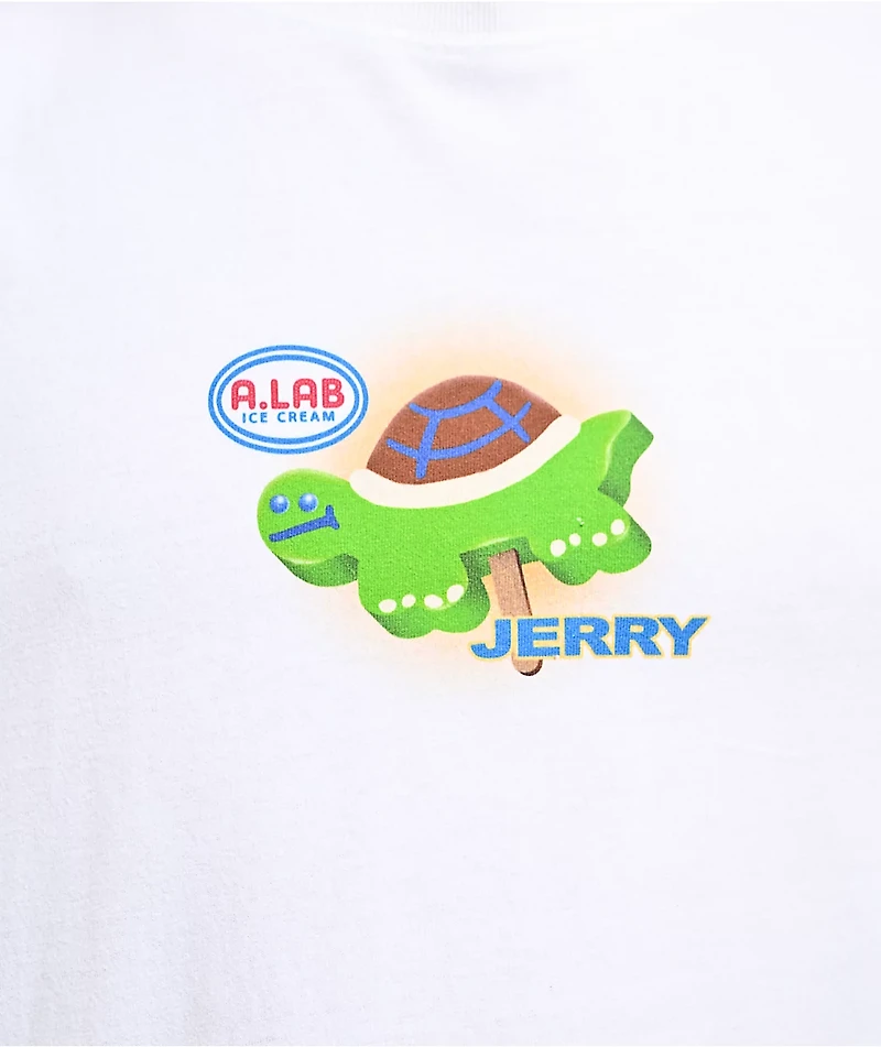 A.LAB Popsicles White Long Sleeve T-Shirt