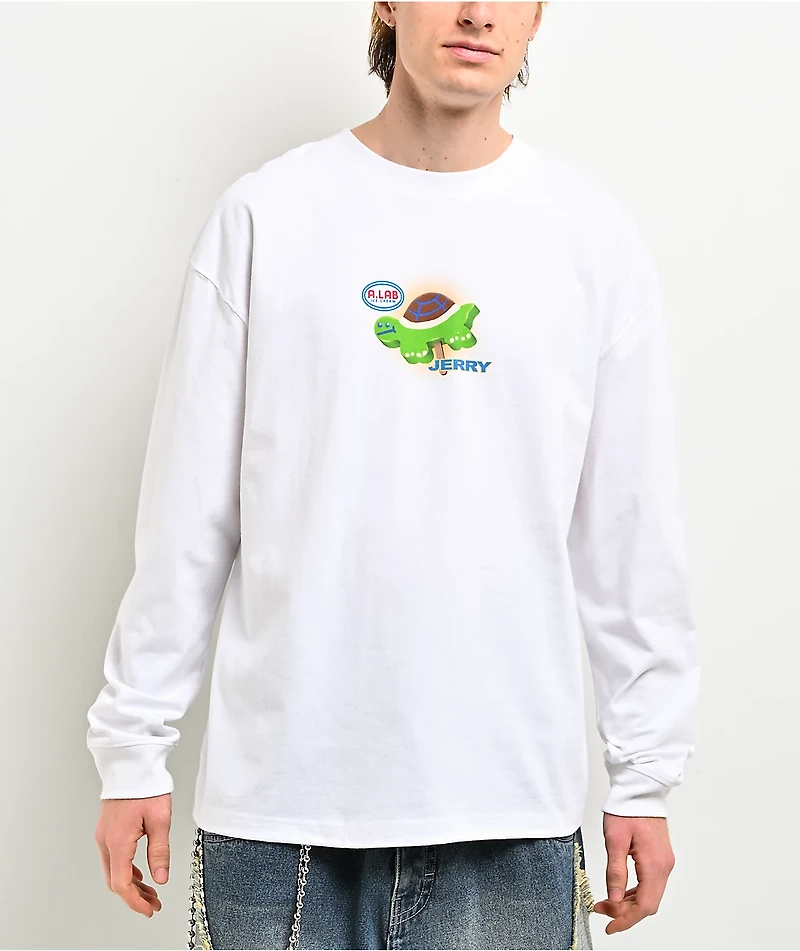 A.LAB Popsicles White Long Sleeve T-Shirt