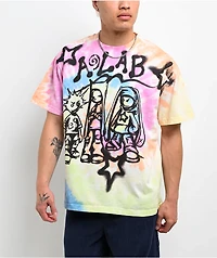 A.LAB Pozer Pastel Rainbow Tie Dye T-Shirt