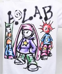 A.LAB Pozer White Long Sleeve T-Shirt