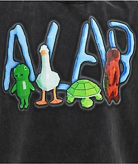 A.LAB Protect Thy Squad Black Wash T-Shirt