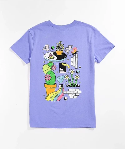 A.LAB Rainen Planters Lavender T-Shirt