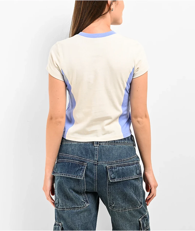 A.LAB Rocket Birch & Jacaranda Crop T-Shirt
