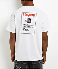 A.LAB Round Boy Found White T-Shirt