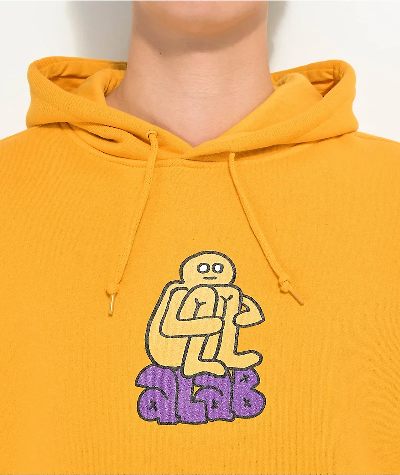 A.LAB Scared Beimar Gold Hoodie