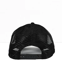 A.LAB Shine Black Trucker HAt
