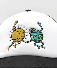 A.LAB Shine Black Trucker Hat