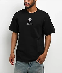 A.LAB Short Spine Feelin' Fine Black T-Shirt
