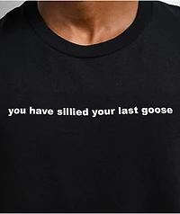 A.LAB Sillied Goose Black T-Shirt