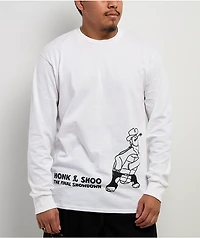 A.LAB Stand Off White Long Sleeve T-Shirt