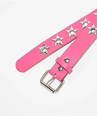 A.LAB Star Grommet Pink Belt