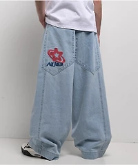 A.LAB Star Mega Rave Light Blue Jeans