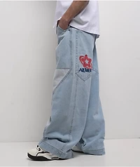 A.LAB Star Mega Rave Light Blue Jeans