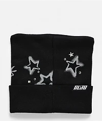 A.LAB Stencil Black Cat Ear Beanie