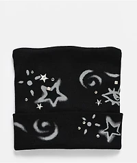 A.LAB Stencil Black Cat Ear Beanie