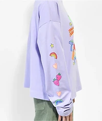 A.LAB Teelah Mixed Fruit Lavender Long Sleeve T-Shirt